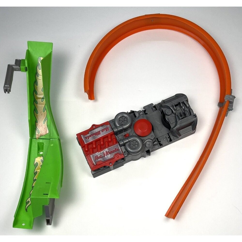 Mattel HOT WHEELS Action Power Shift Race Set Replacement Parts LAUNCHER & Track